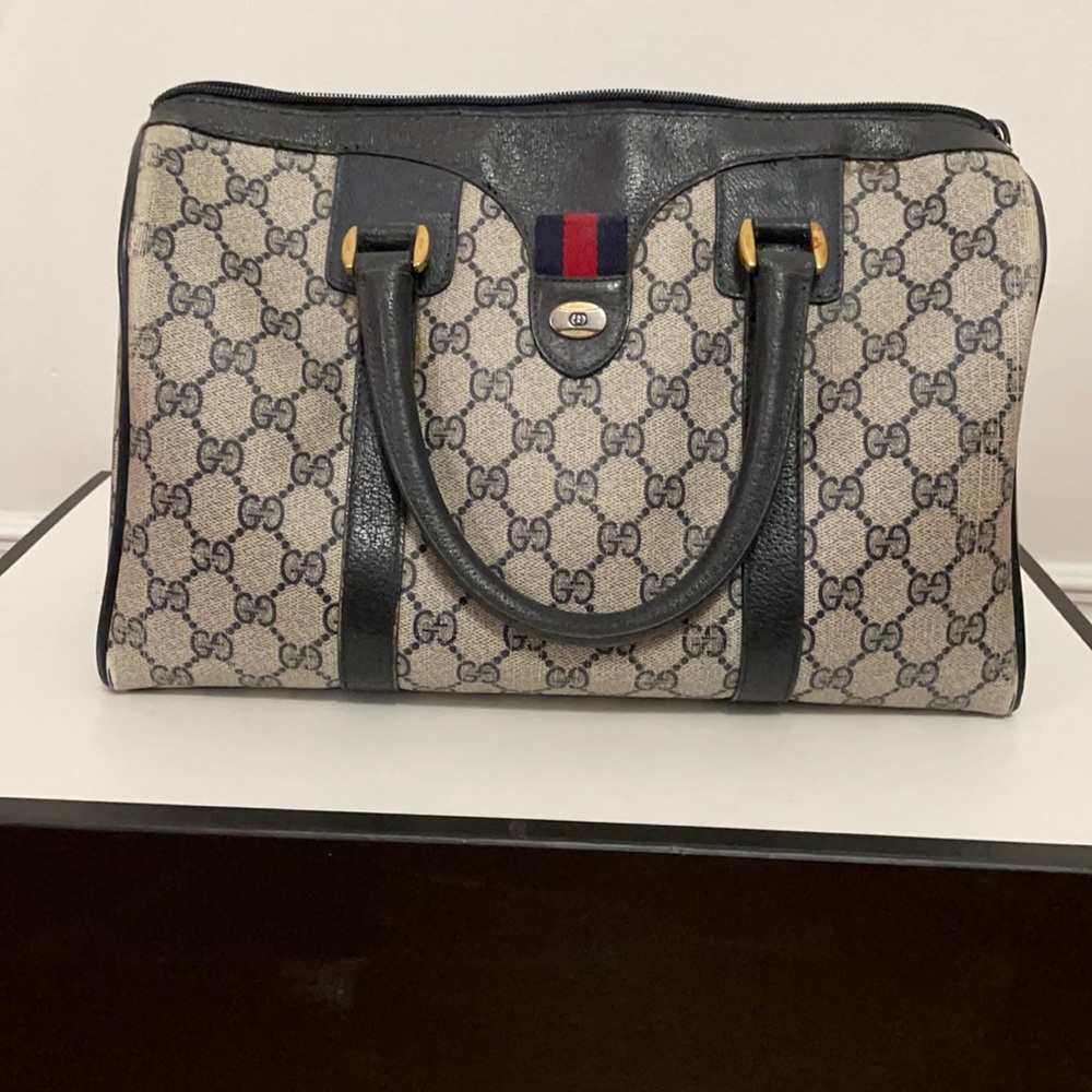 Vintage Gucci Boston Bag